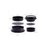 ⁦مكبس قالب لحم لصنع الهمبرغر مادة قوية غير لاصقة بحجمين مختلفين من القالب⁩ - الصورة ⁦6⁩