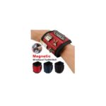 حزام معصم مغناطيسي للبراغي والمسامير ذات مساحة واسعة لتخزين أدواتك الصغيرة مما يبقيها منظمة وفي متناول اليد