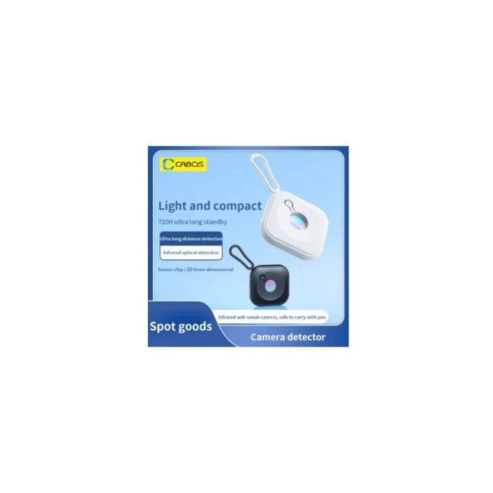 103382616_683359de2109a جهاز كاشف الكاميرا الخفية خفيف الوزن ومحمول وصغير الحجم مع 2 مستوى إضاءة جهاز كشف مضاد للتجسس يعمل بالاشعة تحت الحمراء قابل لاعادة الشحن بمنفذ USB - الصورة 1