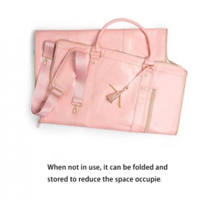 ⁦حقيبة عصرية نسائية على شكل علاقة وشنتة للجلابيب والبدلات والاكسسورارت والاحذية مقاومة للماء مع هدية حصريًا في مارت⁩ - الصورة ⁦8⁩