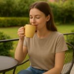 مج بورسلان سعة 300 مل لون أصفر