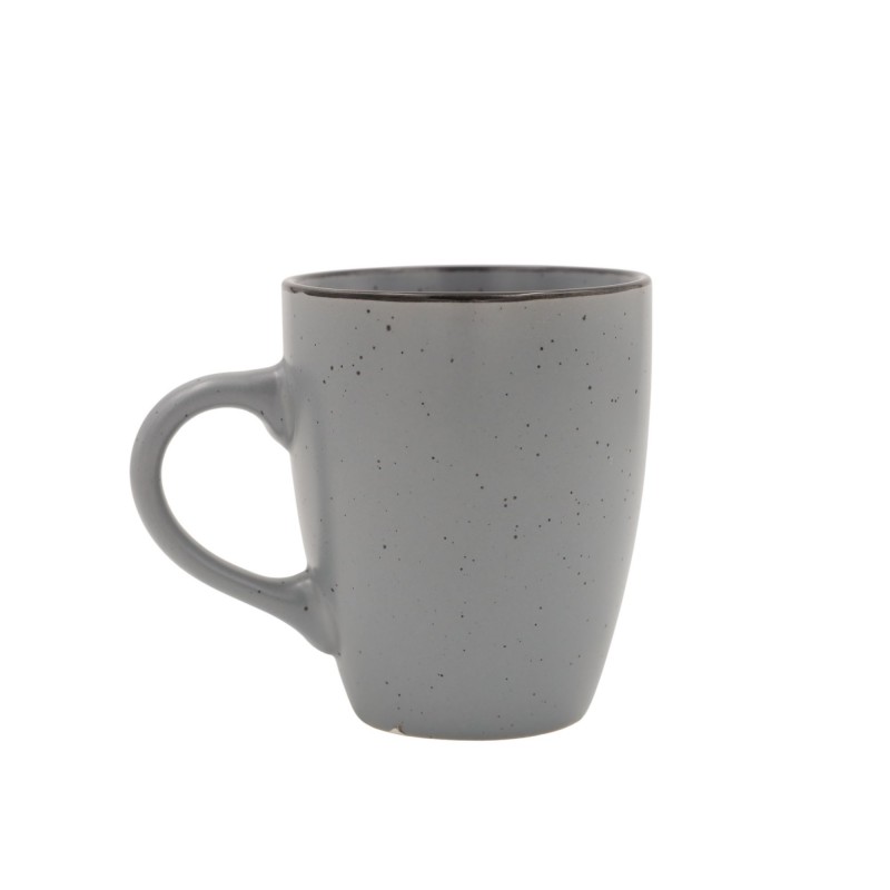 ⁦مج بورسلان سعة 300 مل لون رمادي⁩ - الصورة ⁦1⁩