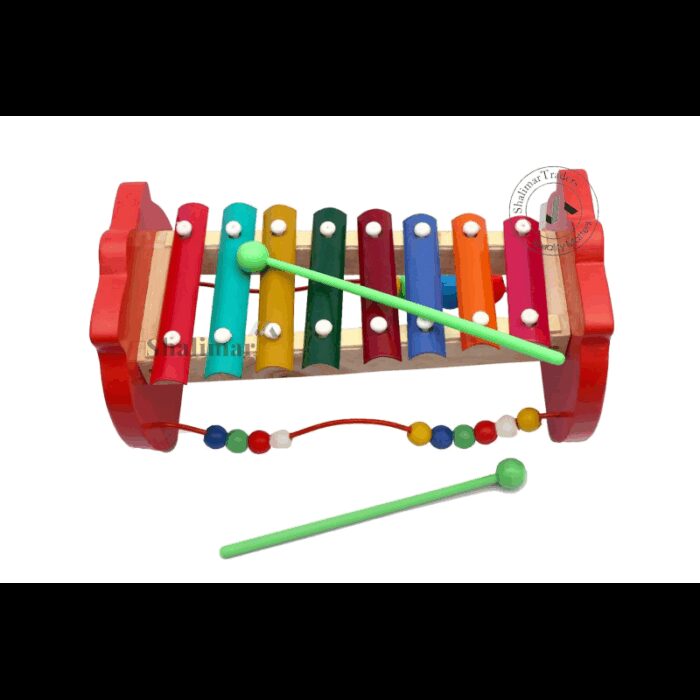 ⁦بيانو خشبي تعليمي اكسيليفون 8 مقاييس مفاتيح⁩ - الصورة ⁦2⁩