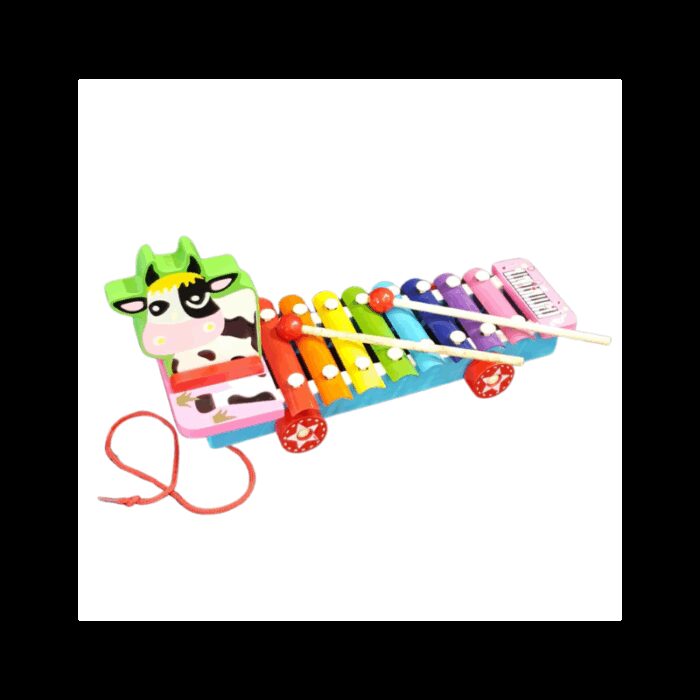 103382695_68335a2cc7684 بيانو خشبي تعليمي اكسيليفون 8 مقاييس مفاتيح - الصورة 1