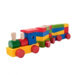 لعبة قطار خشبي للاطفال حجم صغير