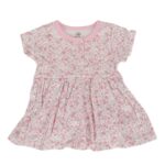 ⁦فستان مورد للأطفال لون زهري⁩ - الصورة ⁦5⁩