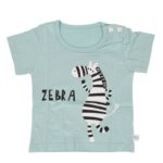 ⁦طقم قطعتين بتصميم Zebra لون أخضر و أبيض⁩ - الصورة ⁦3⁩