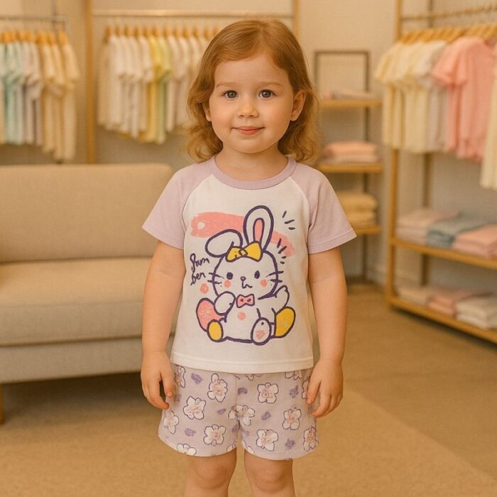 103382801_68335bad1786b طقم قطعتين لون أبيض ونهدي - الصورة 1