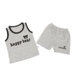 ⁦طقم قطعتين للأطفال لون سكني⁩ - الصورة ⁦2⁩