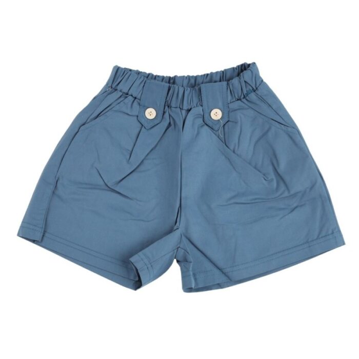 ⁦طقم قطعتين للأطفال لون أزرق وأبيض⁩ - الصورة ⁦2⁩