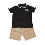 ⁦طقم قطعتين للأطفال لون أسود⁩ - الصورة ⁦5⁩