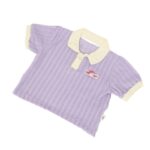 ⁦طقم قطعتين للأطفال لون بنفسجي⁩ - الصورة ⁦5⁩