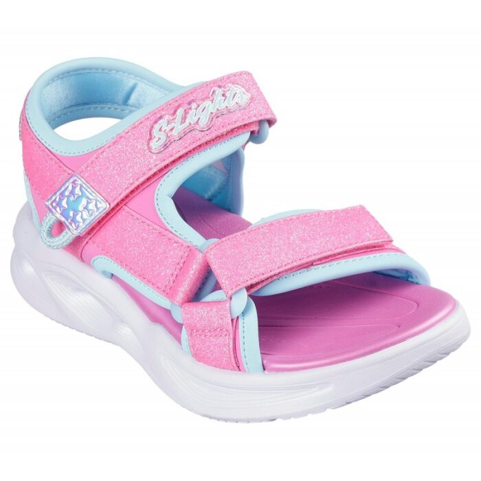 ⁦Skechers Kids' Sola Glow Sandals⁩ - الصورة ⁦5⁩