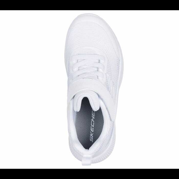 ⁦Skechers Kids' Microspec Advance Color Blanco Shoes⁩ - الصورة ⁦3⁩