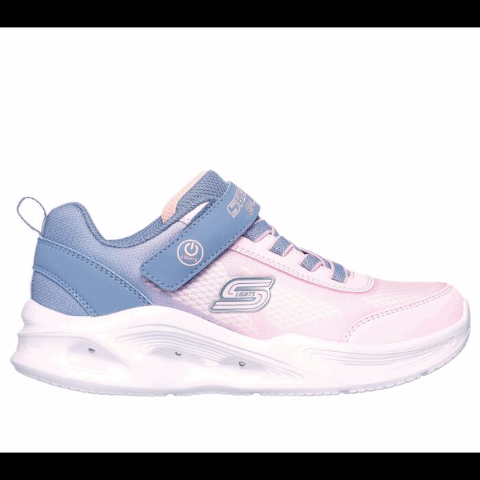 ⁦Skechers Kids' S-Lights Sola Glow - Ombre Deluxe Shoes⁩ - الصورة ⁦2⁩