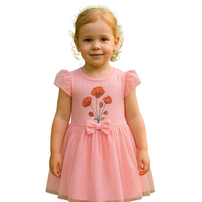 ⁦فستان بناتي برنسيسة⁩ - الصورة ⁦2⁩