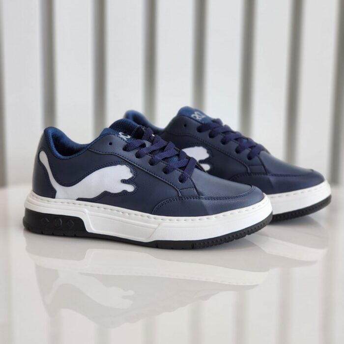 ⁦حذاء رياضي للرجال لون كحلي⁩ - الصورة ⁦2⁩