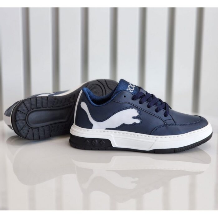 ⁦حذاء رياضي للرجال لون كحلي⁩ - الصورة ⁦3⁩