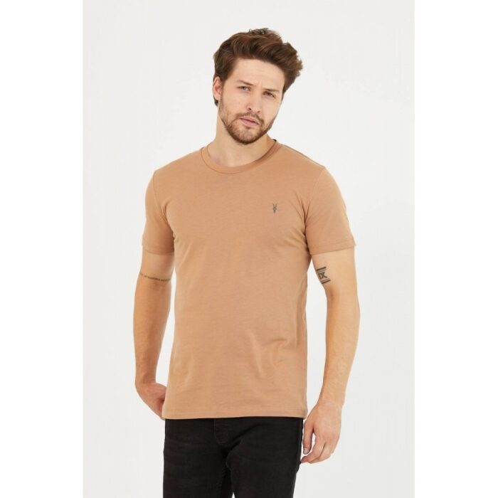 103383030_68335da35d0ca تيشيرت قطني شبابي موديل سلم فيت صناعة تركية - الصورة 1