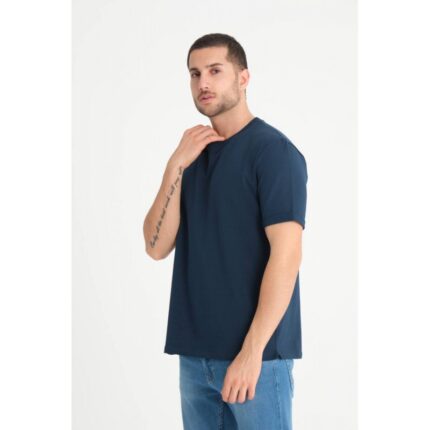 تيشيرت سلم فيت قطني 2 خيط عالي الجودة صناعة تركية