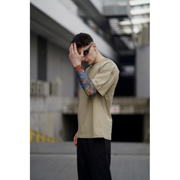 103383052_68335db3422a6 تيشيرت اوفر سايز شبابي قطني ناعم عالي الجودة صناعة تركية - الصورة 1