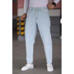 جينز موديل بوي فرند سرج عالي وجينز بدون ليكرا صناعة تركية