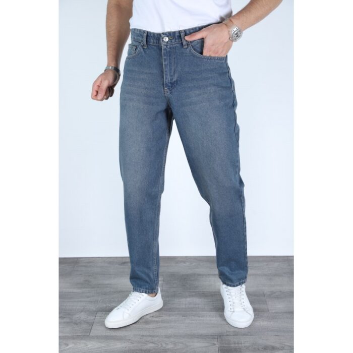 103383073_68335dc50be6b جينز موديل بوي فرند سرج عالي وجينز بدون ليكرا صناعة تركية - الصورة 1