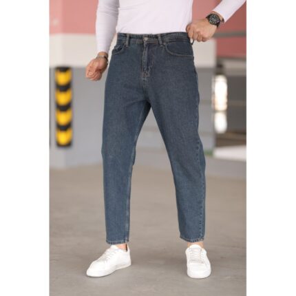 جينز صيفي موديل بوي فرند سرج عالي وجينز بدون ليكرا صناعة تركية