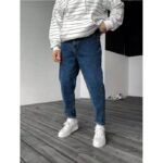 جينز موديل بوي فرند سرج عالي وجينز بدون ليكرا صناعة تركية