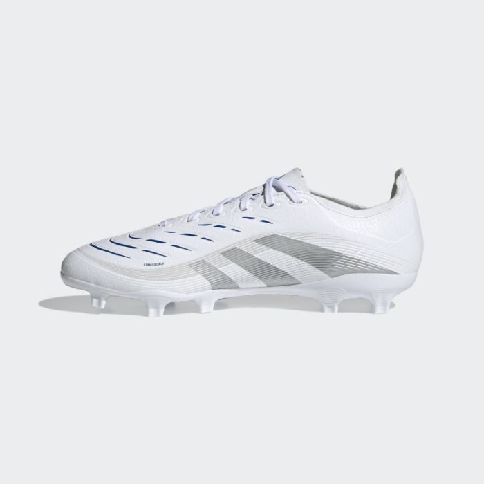 ⁦adidas Unisex' Predator League Firm/Multi-Ground Cleats- White⁩ - الصورة ⁦4⁩