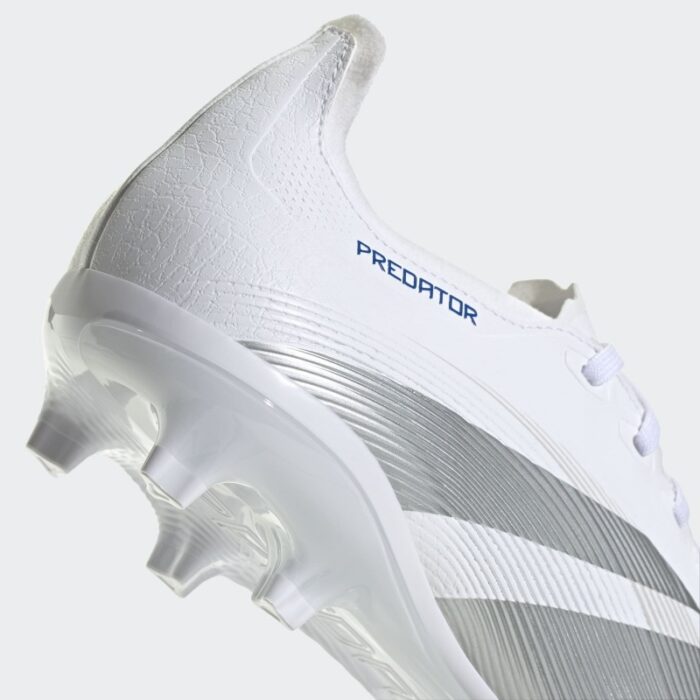 ⁦adidas Unisex' Predator League Firm/Multi-Ground Cleats- White⁩ - الصورة ⁦8⁩