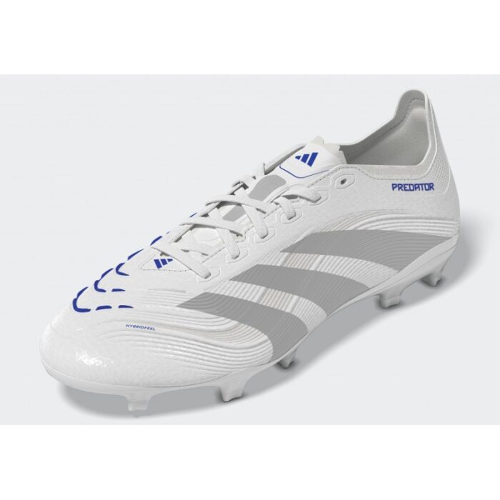 ⁦adidas Unisex' Predator League Firm/Multi-Ground Cleats- White⁩ - الصورة ⁦10⁩