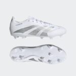 ⁦adidas Unisex' Predator League Firm/Multi-Ground Cleats- White⁩ - الصورة ⁦11⁩