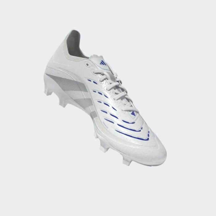 ⁦adidas Unisex' Predator League Firm/Multi-Ground Cleats- White⁩ - الصورة ⁦16⁩