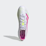 ⁦adidas Unisex' Predator League Firm/Multi-Ground Cleats- White⁩ - الصورة ⁦2⁩