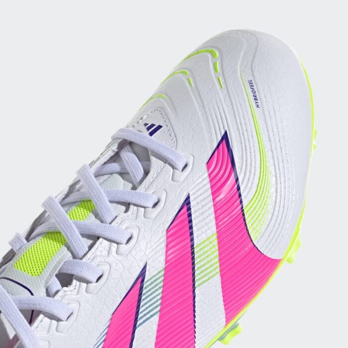 ⁦adidas Unisex' Predator League Firm/Multi-Ground Cleats- White⁩ - الصورة ⁦8⁩