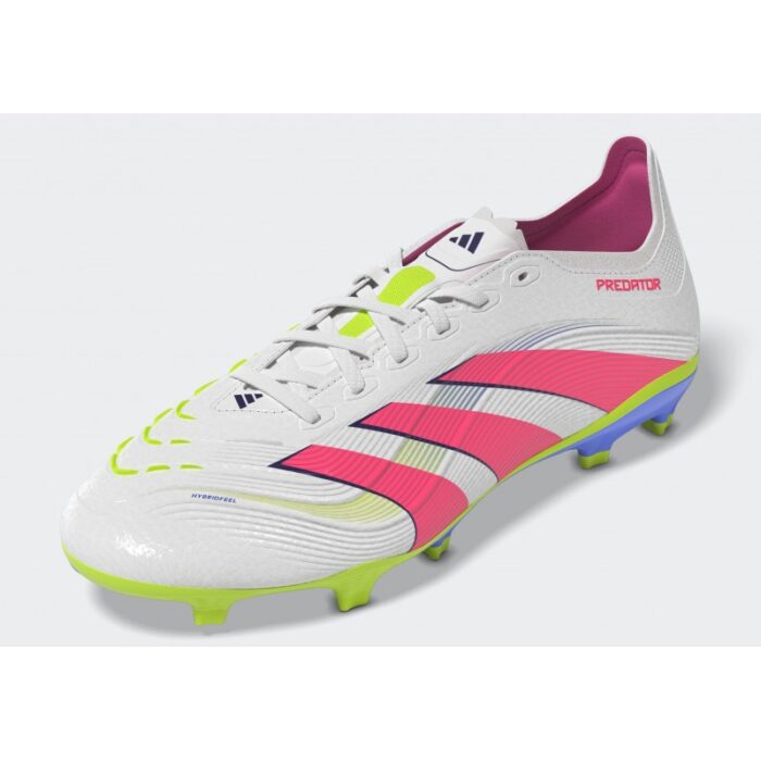 ⁦adidas Unisex' Predator League Firm/Multi-Ground Cleats- White⁩ - الصورة ⁦10⁩