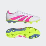 ⁦adidas Unisex' Predator League Firm/Multi-Ground Cleats- White⁩ - الصورة ⁦11⁩