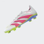 ⁦adidas Unisex' Predator League Firm/Multi-Ground Cleats- White⁩ - الصورة ⁦13⁩