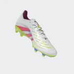 ⁦adidas Unisex' Predator League Firm/Multi-Ground Cleats- White⁩ - الصورة ⁦16⁩