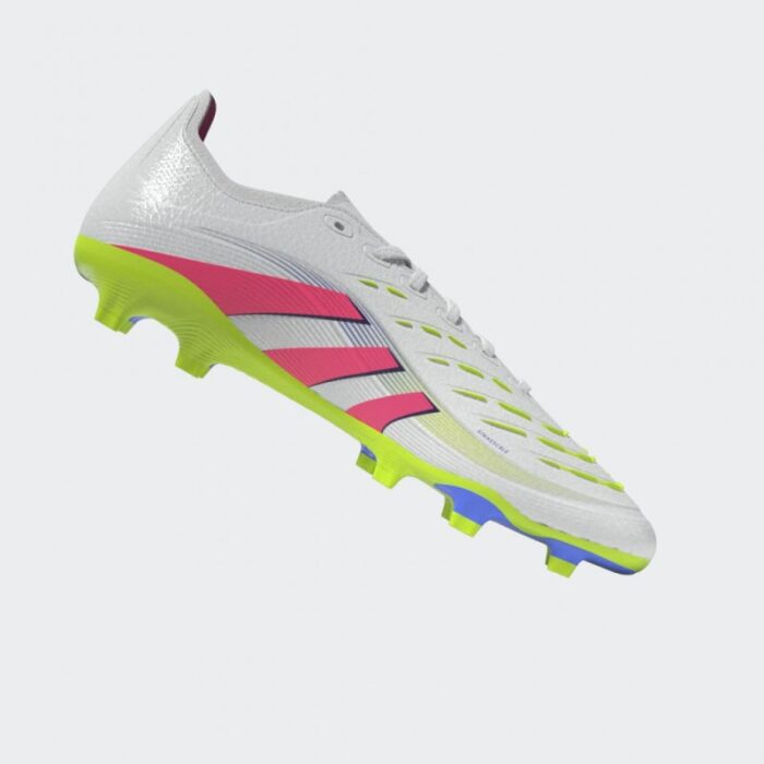 ⁦adidas Unisex' Predator League Firm/Multi-Ground Cleats- White⁩ - الصورة ⁦17⁩