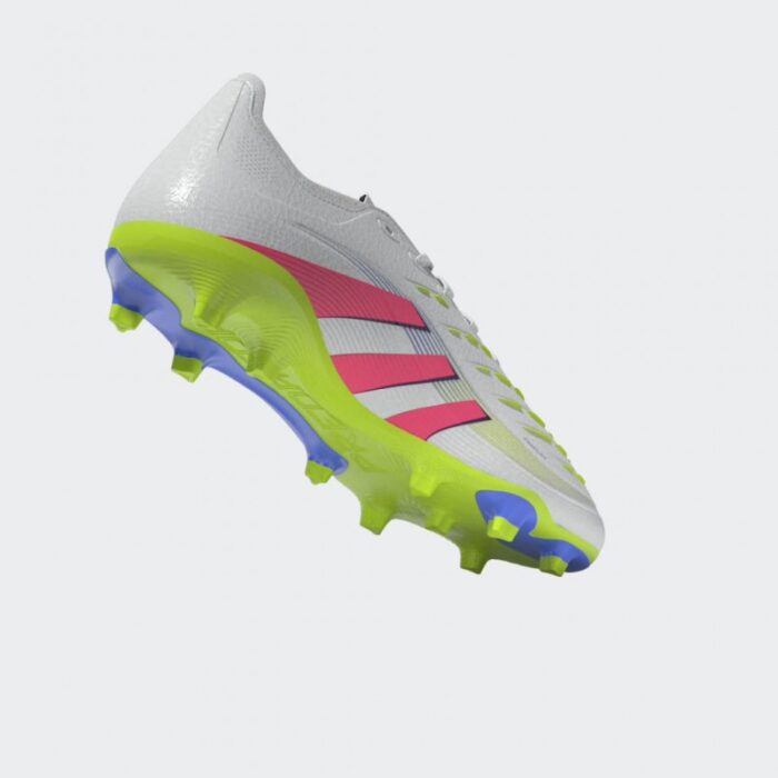 ⁦adidas Unisex' Predator League Firm/Multi-Ground Cleats- White⁩ - الصورة ⁦18⁩