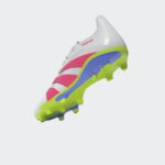⁦adidas Unisex' Predator League Firm/Multi-Ground Cleats- White⁩ - الصورة ⁦20⁩