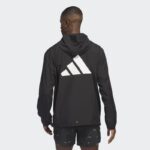 ⁦adidas Men's Run It Jacket - Black⁩ - الصورة ⁦5⁩