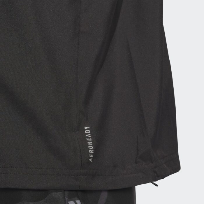 ⁦adidas Men's Run It Jacket - Black⁩ - الصورة ⁦7⁩