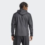 ⁦adidas Men's Running Own the Run Jacket - Black⁩ - الصورة ⁦5⁩