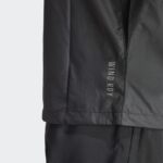 ⁦adidas Men's Running Own the Run Jacket - Black⁩ - الصورة ⁦8⁩