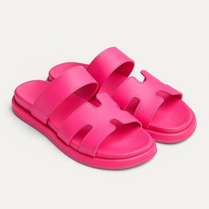 103383161_68335eda1cd24 بابوج ستاتي مفتوح لون زهري - الصورة 1