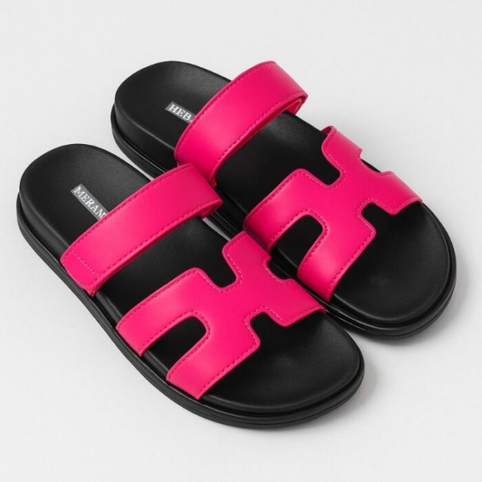 103383177_68335f01114b5 بابوج ستاتي مفتوح لون فوشي - الصورة 1