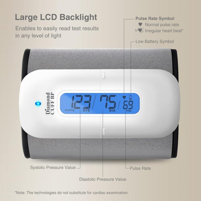 ⁦جهاز قياس الضغط الالكتروني Diamond CUFF BP⁩ - الصورة ⁦6⁩